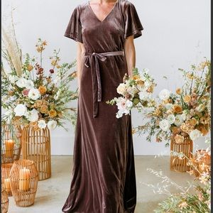 NWT Revelry Reese Emerald Bridesmaid dress